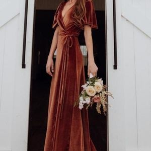 Baltic born spice Meghan wrap maxi dress size M EUC